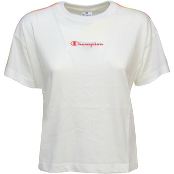 Vêtements Femme T-shirts manches courtes Champion 114993 Blanc