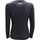Vêtements Femme T-shirts manches longues Emporio Armani EA7 6LTT30-TJDFZ Noir