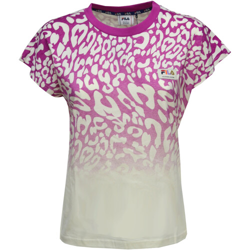 Vêtements Fille T-shirts manches courtes Fila FAT0122 Rose