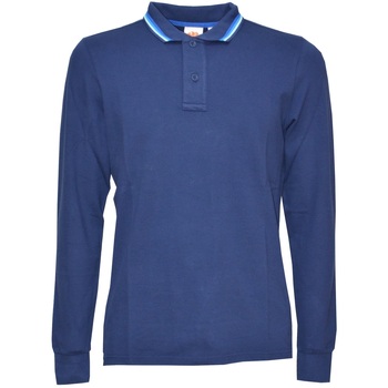 Vêtements Homme Collina Strada ring-detail camouflage-print T-shirt Blau Sundek M770PSJ6500 Bleu