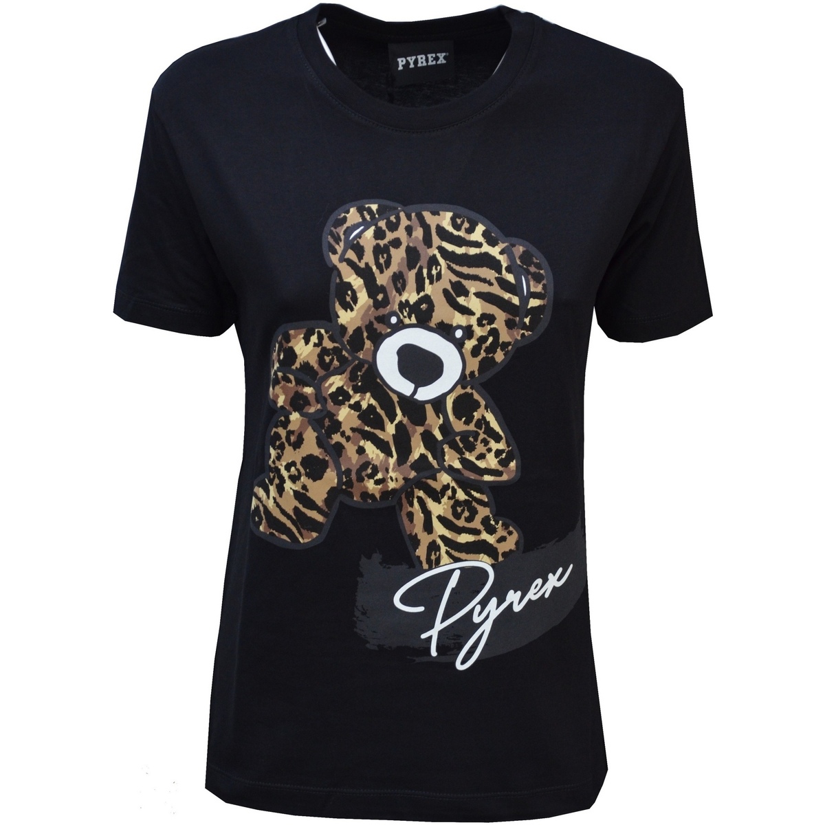 Vêtements Femme T-shirts manches courtes Pyrex 43892 Noir
