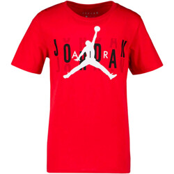 Vêtements Garçon T-shirts manches courtes Nike 95B824 Rouge
