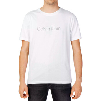 Vêtements Homme Zebra Hooded Sweatshirt Calvin Klein Jeans 00GMS2K107 Blanc