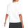Vêtements Femme T-shirts manches courtes Nike DR9006 Blanc