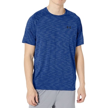 Vêtements Homme T-shirts manches courtes Under Armour 1366140 Bleu