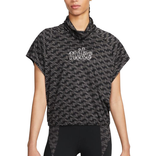 Vêtements Femme T-shirts manches courtes Nike DQ6390 Noir