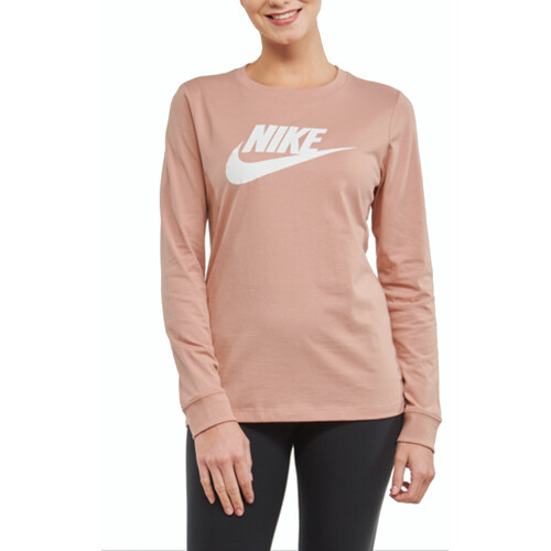 Vêtements Femme T-shirts manches Capuche Nike BV6171 Rose