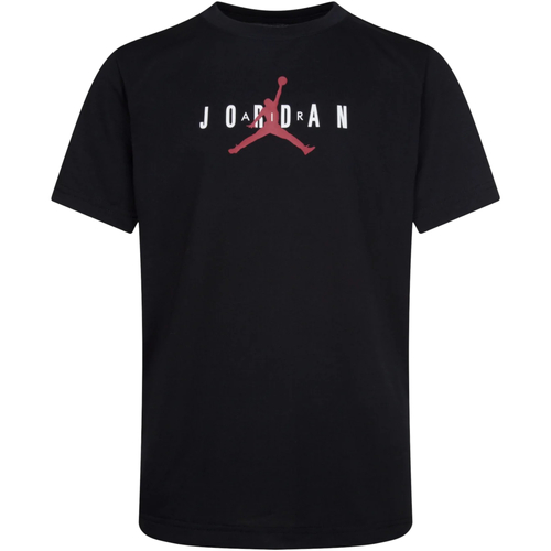 Vêtements Garçon T-shirts navys courtes Nike 95B922 Noir