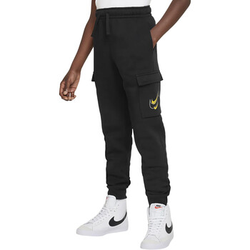 Vêtements Garçon Pantalons de survêtement Nike DX2299 Noir