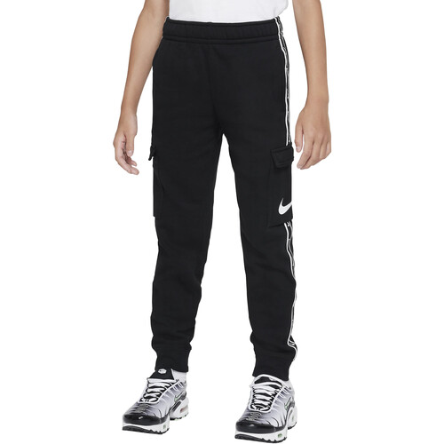 Vêtements Garçon Pantalons de survêtement Nike FD0310 Noir