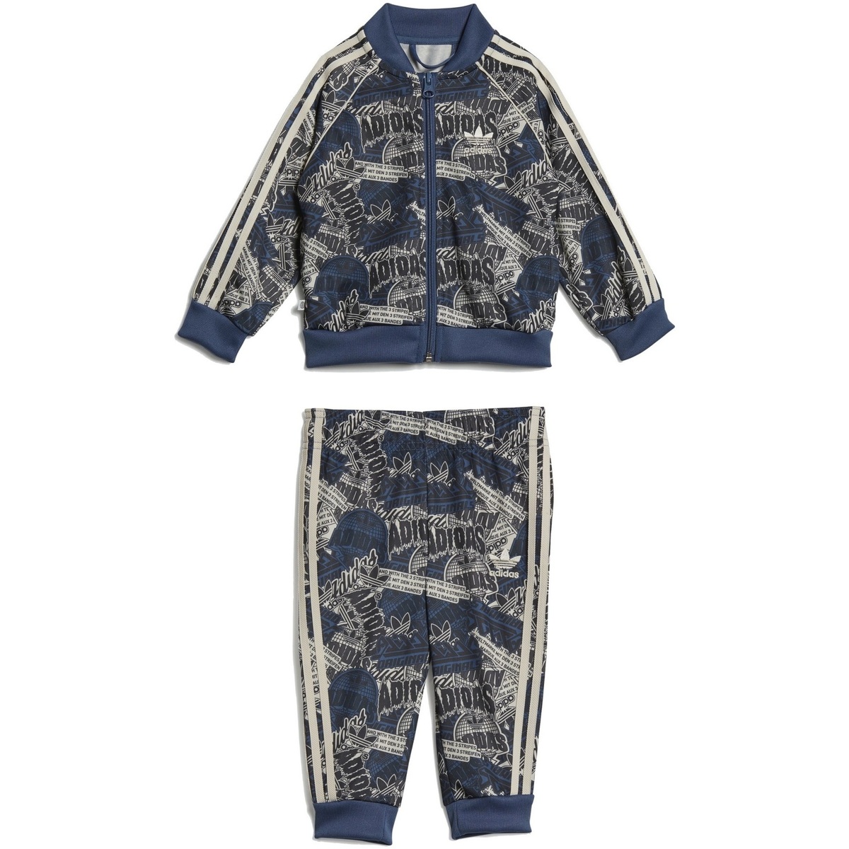 Vêtements Enfant Ensembles de survêtement rooms adidas Originals HK0402 Bleu