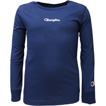 Vêtements Garçon T-shirts manches longues Champion 306167 Bleu