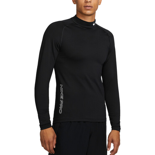 Vêtements Homme T-shirts manches longues Nike DQ6607 Noir