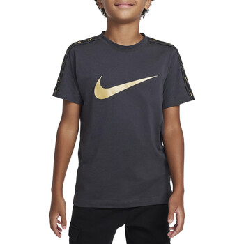 Vêtements Garçon T-shirts manches courtes Nike slippers DZ5628 Gris