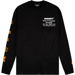 Vêtements Homme T-shirts manches longues Carhartt I030998 Noir