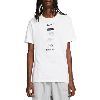 Vêtements Homme T-shirts manches courtes Nike DZ2875 Blanc