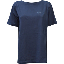 Vêtements Femme T-shirts manches courtes Champion 116327 Bleu