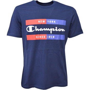 Vêtements Homme T-shirts manches courtes Champion 218559 Bleu
