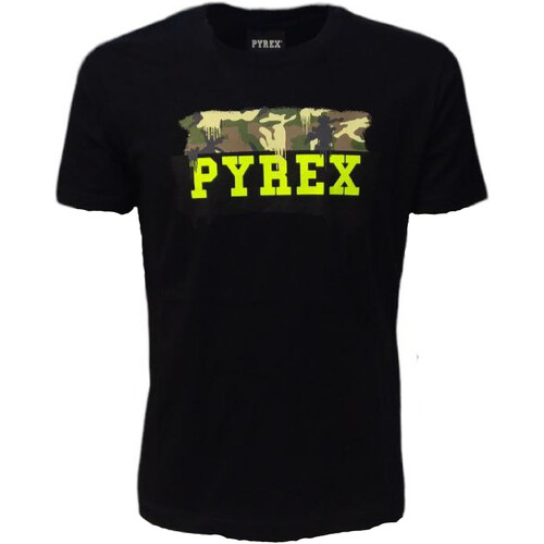 Vêtements Homme T-shirts manches courtes Pyrex 44075 Noir