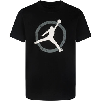 Vêtements Garçon T-shirts navys courtes Nike 95C123 Noir
