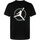 Vêtements Garçon T-shirts manches courtes Nike 95C123 Noir
