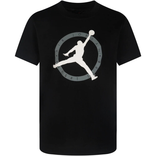 Vêtements Garçon T-shirts navys courtes Nike 95C123 Noir