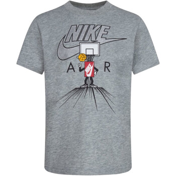 Vêtements Garçon T-shirts manches courtes repel Nike 86K607 Gris