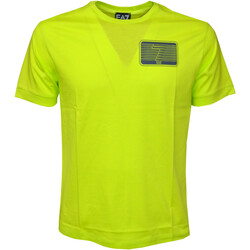 Vêtements Garçon T-shirts manches courtes Emporio Armani EA7 3RBT60-BJ02Z Jaune