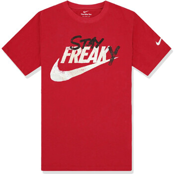 Vêtements Homme T-shirts manches courtes Nike Metallic DZ2706 Rouge
