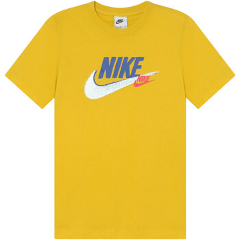Vêtements Garçon T-shirts manches courtes Magenta Nike FD1201 Jaune