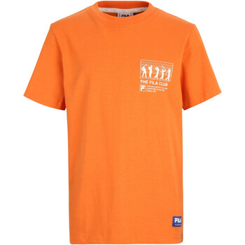 Vêtements Garçon T-shirts manches courtes Fila Plain FAT0257 Orange