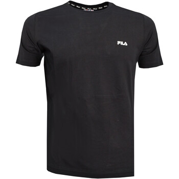 Vêtements Garçon T-shirts manches courtes Fila FAT0239 Noir