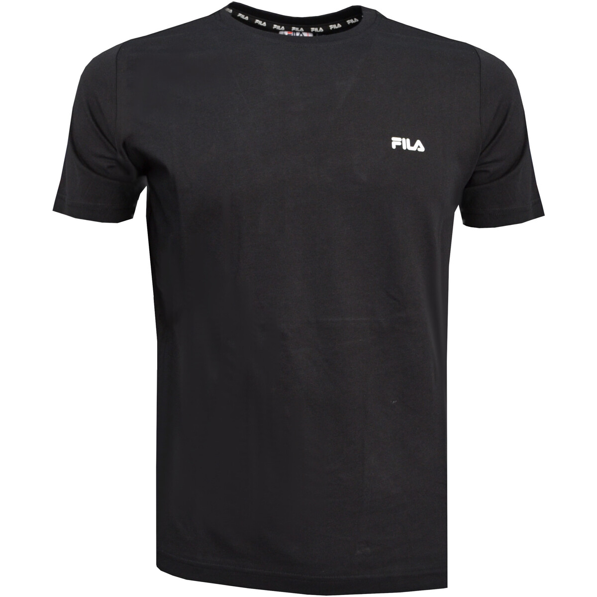 Vêtements Garçon T-shirts manches courtes Fila SCool FAT0239 Noir
