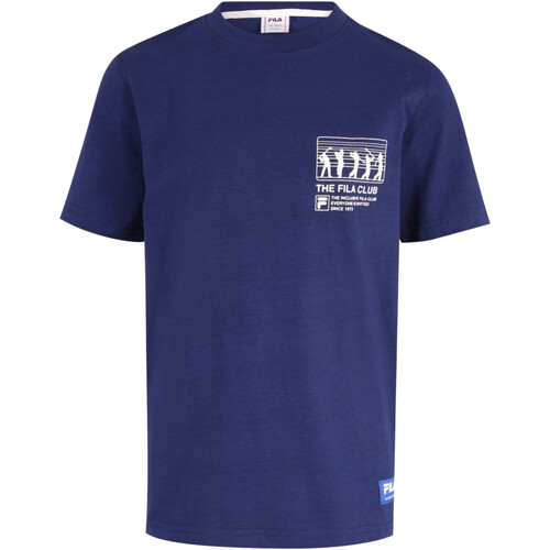 Vêtements Garçon T-shirts manches courtes Fila FAT0257 Bleu