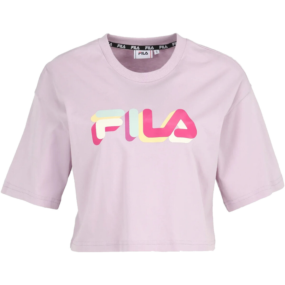 Vêtements Femme T-shirts manches courtes Fila FAW0448 Violet