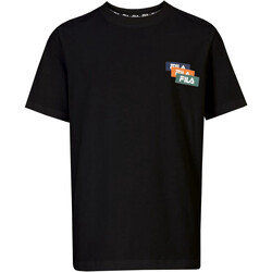 Vêtements Garçon T-shirts manches courtes Fila FAT0238 Noir