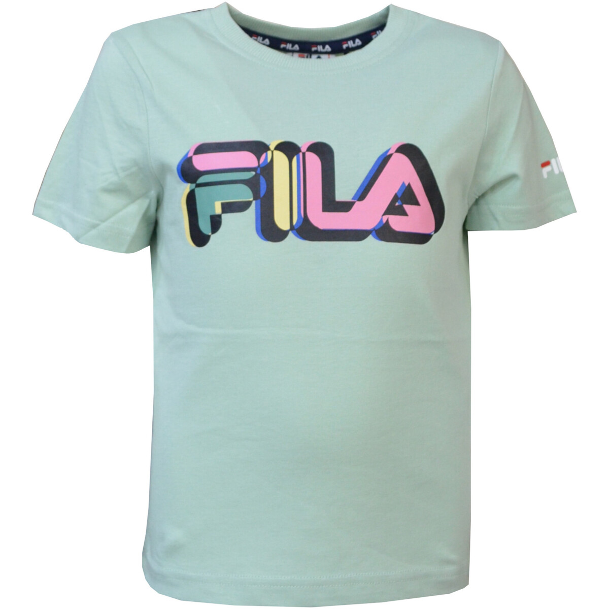 Vêtements Fille T-shirts manches courtes Fila FAK0128 Vert