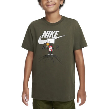 Vêtements Garçon T-shirts manches courtes Nike slippers DX9527 Vert