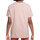 Vêtements Fille T-shirts manches courtes Nike FD0888 Rose