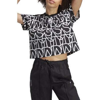 Vêtements Femme T-shirts manches courtes adidas Originals IC1536 Noir