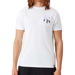 Vêtements Homme T-shirts manches courtes New-Era 60332175 Blanc