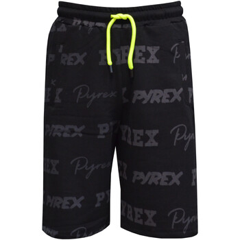 Vêtements Homme Lederjacke Shorts / Bermudas Pyrex 43956 Noir