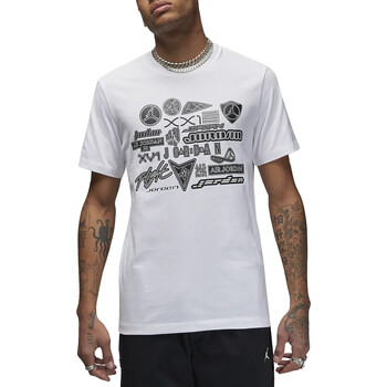 Vêtements Homme T-shirts manches courtes Nike DX9599 Blanc