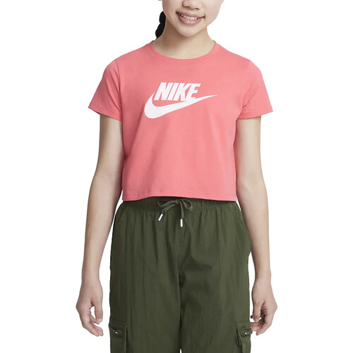 Vêtements Fille T-shirts manches courtes Nike DA6925 Rose