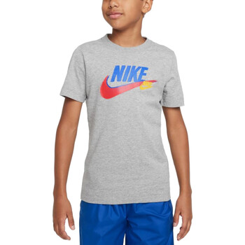 Vêtements Garçon T-shirts manches courtes Nike FD1201 Gris