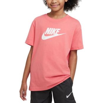 Vêtements Fille T-shirts manches courtes Nike FD0928 Rose