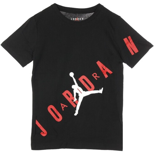 Vêtements Garçon T-shirts manches courtes Nike rose 95A512 Noir