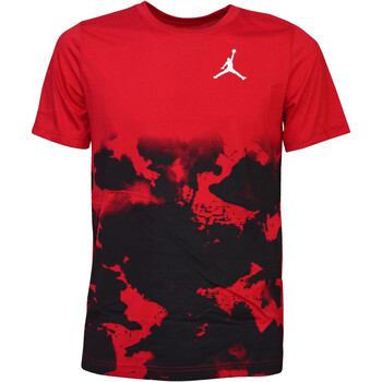 Vêtements Garçon T-shirts Eyelet courtes Nike 95C418 Rouge
