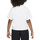 Vêtements Fille T-shirts manches courtes Nike FD0940 Blanc