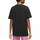 Vêtements Femme T-shirts manches courtes Nike FB8203 Noir